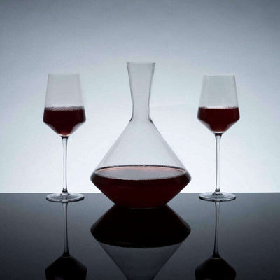 Raye Crystal Bordeaux Glasses Set of 2