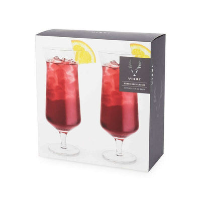 Raye Angled Hurricane Glasses Set of 2