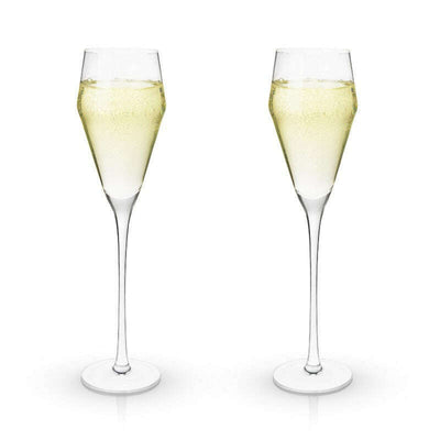 Raye Angled Prosecco Glasses Set of 2