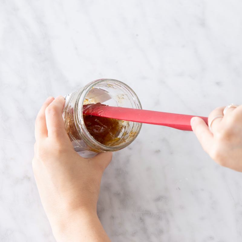 Smart Silicone Duo Spatula Red