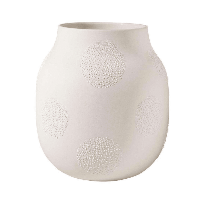Round Vase Medium with Dots