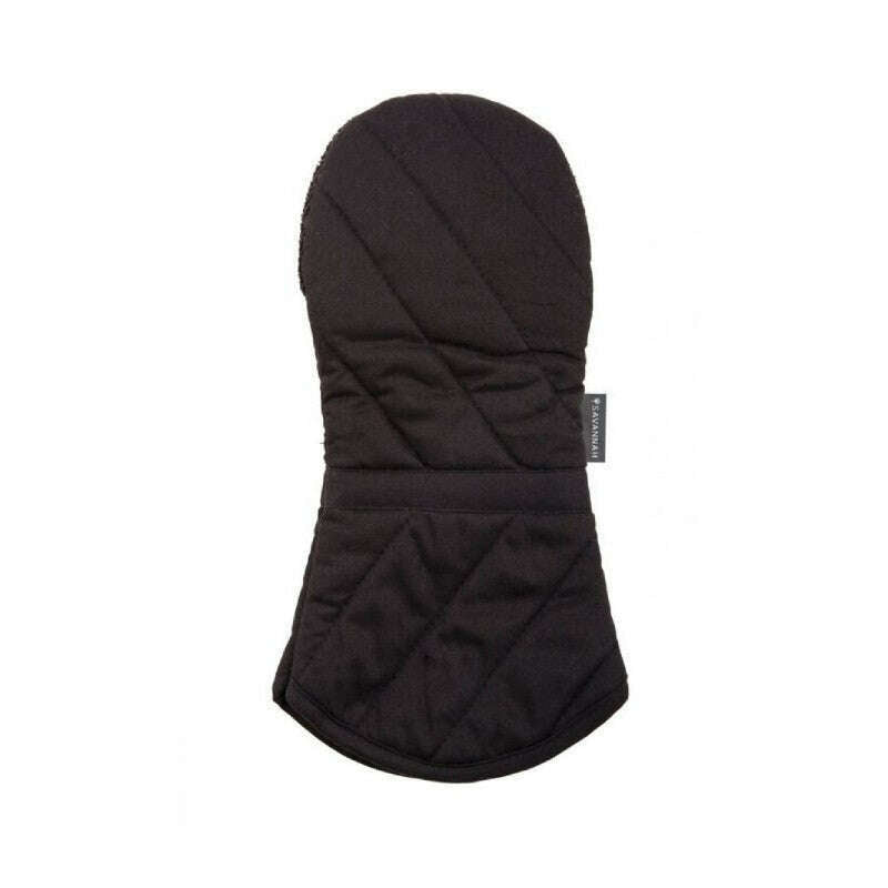 Safe & Snug Oven Glove 34cm Black