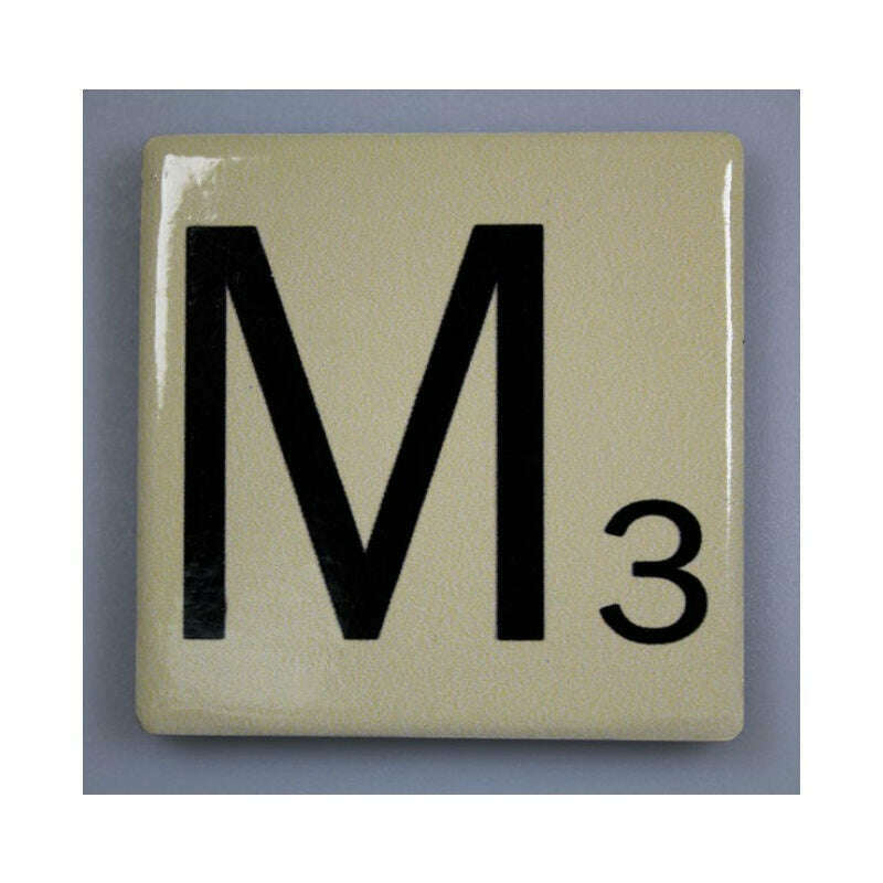 Scrabble Magnet- M