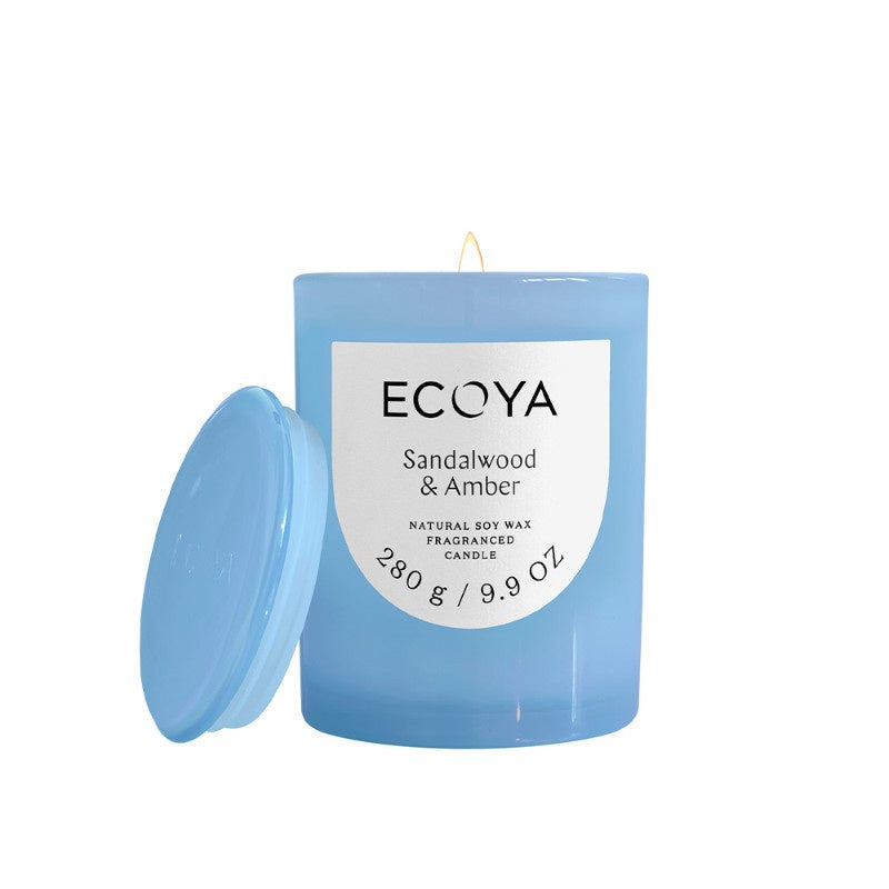 Sandalwood & Amber Metro Candle