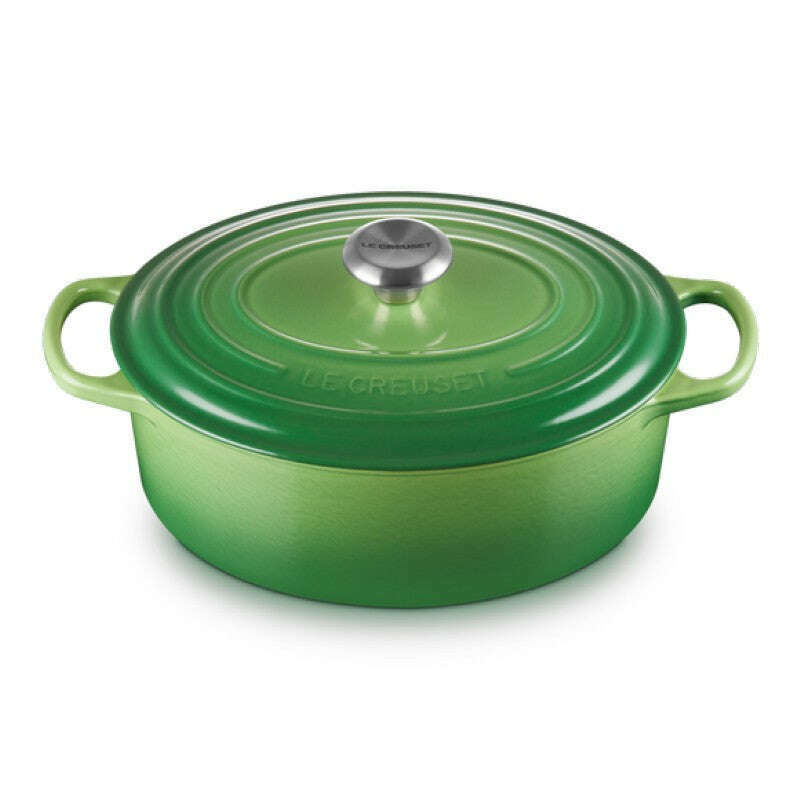 Signature Oval Casserole 29cm Bamboo Green