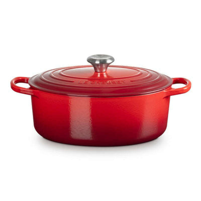 Signature Oval Casserole Cerise