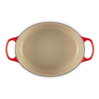 Signature Oval Casserole Cerise