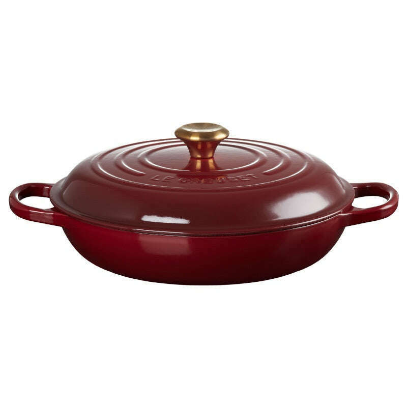 Signature Shallow Casserole Garnet