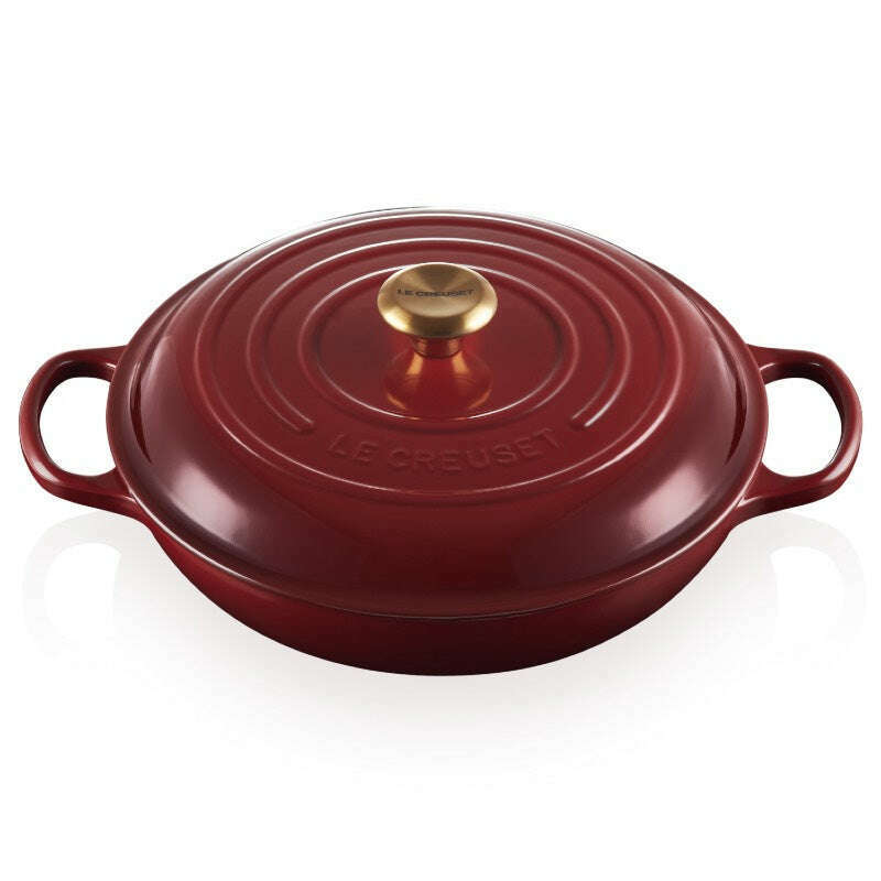 Signature Shallow Casserole Garnet
