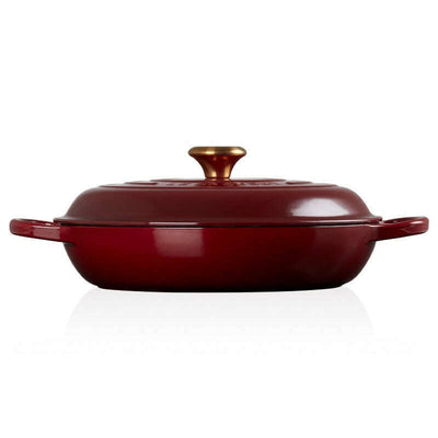 Signature Shallow Casserole Garnet