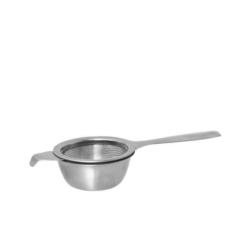 Single Handed Strainer with Drip Bowl