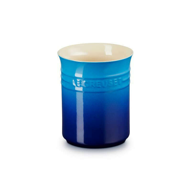 Small Utensil Jar Azure Blue