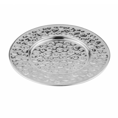 Spencer Hammered Coaster Set Silver