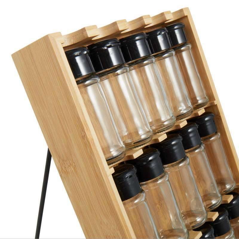 Spice Holder 15 Canister Set Natural