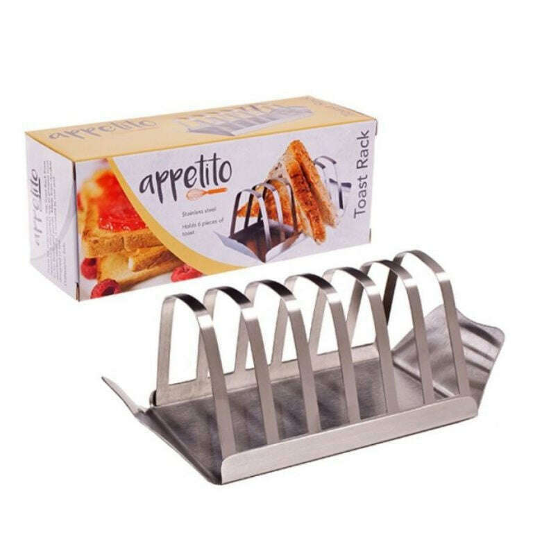 Stainless Steel Toast Rack with Tray