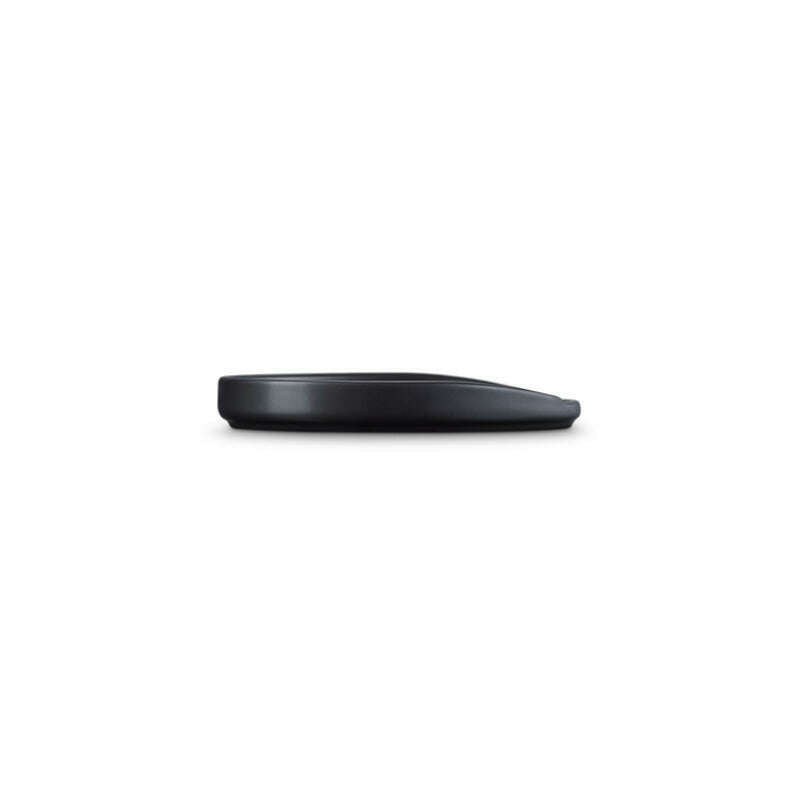 Stoneware Oval Spoon Rest Satin Black