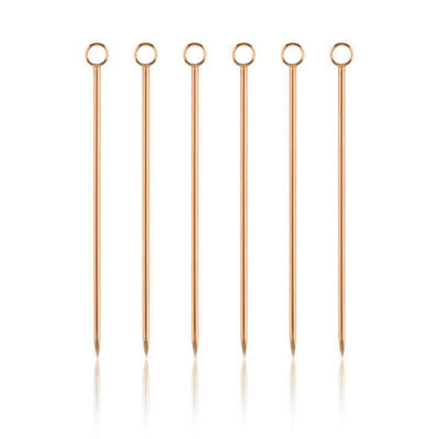 Summit Copper Cocktail Picks 6 Pack
