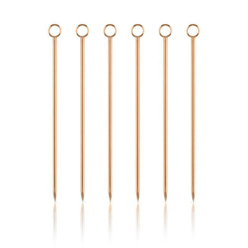 Summit Copper Cocktail Picks 6 Pack