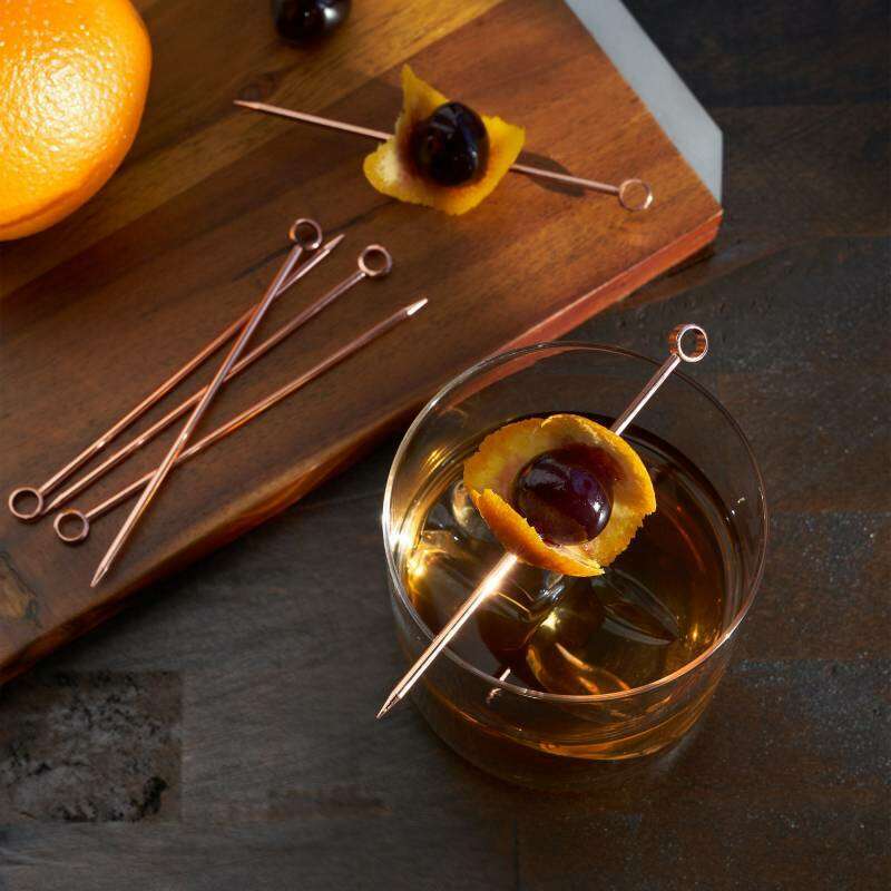 Summit Copper Cocktail Picks 6 Pack