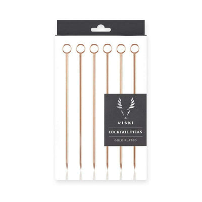 Summit Copper Cocktail Picks 6 Pack