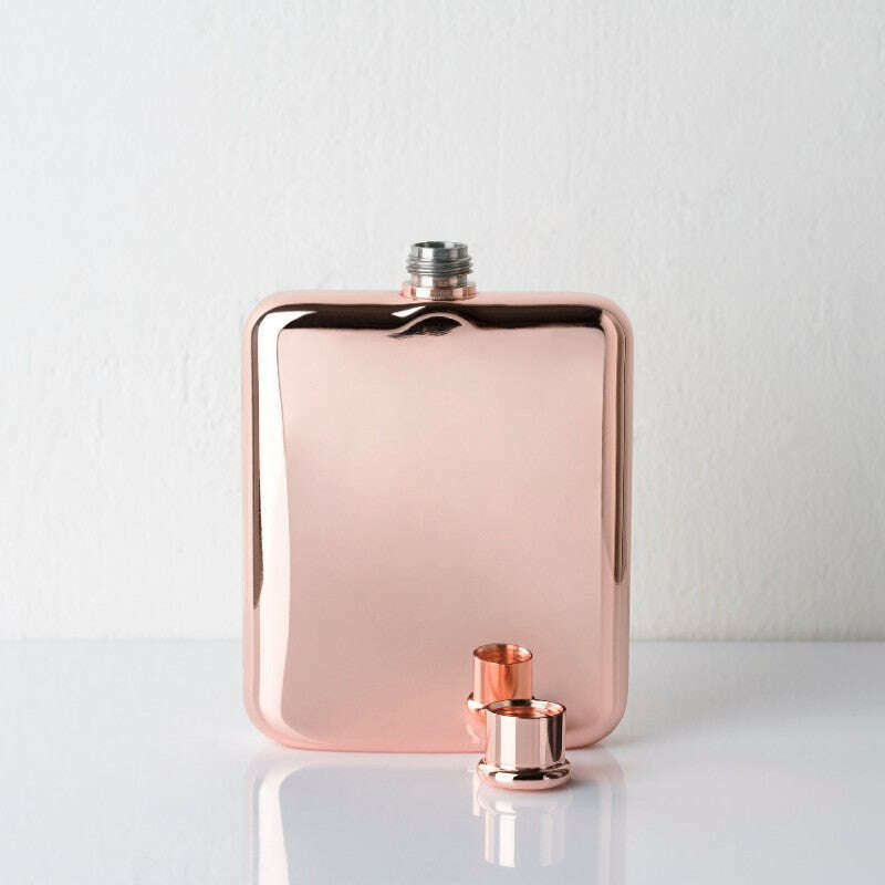 Summit Copper Plated Flask