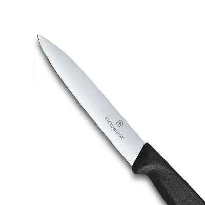 Swiss Classic Paring Knife 10cm Straight Edge Black