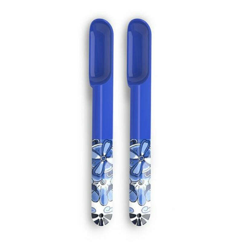 Taco Spoon Set of 2 Blue