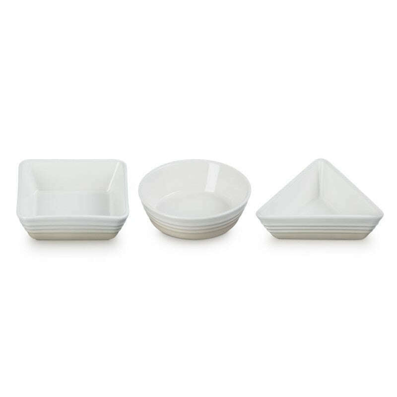 Tapas Dishes Set of 3 Meringue