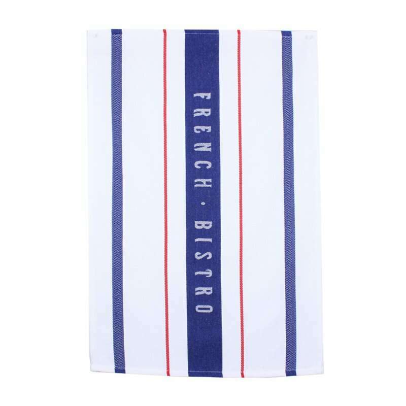 Tea Towel French Bistro Blue