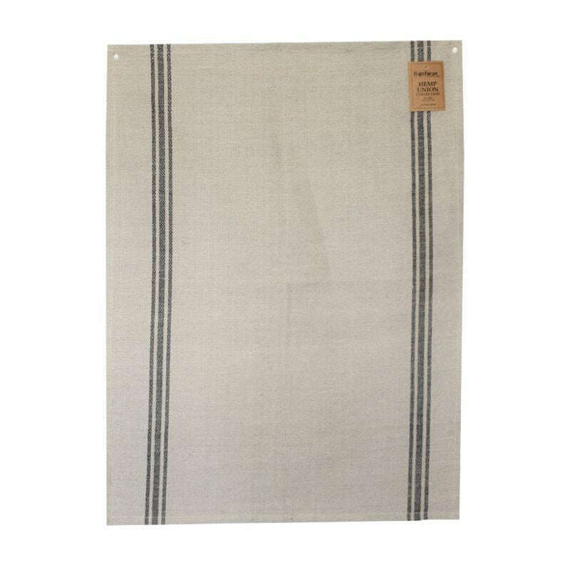 Tea Towel Hemp Stripe