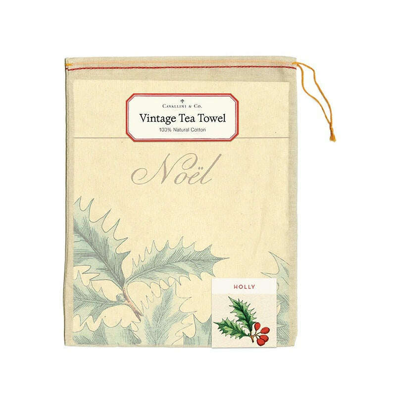 Tea Towel Holly