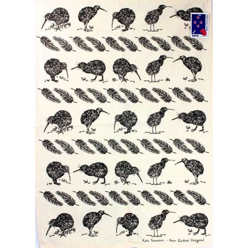 Tea Towel NZ Kiwi