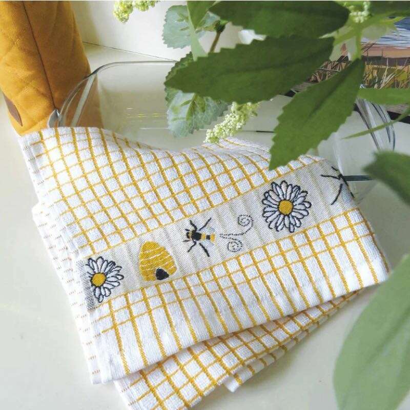 Tea Towel Polidri Honey bees