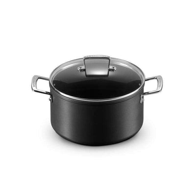 Toughened Non-Stick Deep Casserole with Lid 24cm