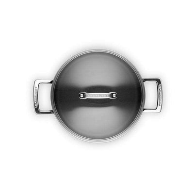 Toughened Non-Stick Deep Casserole with Lid 24cm