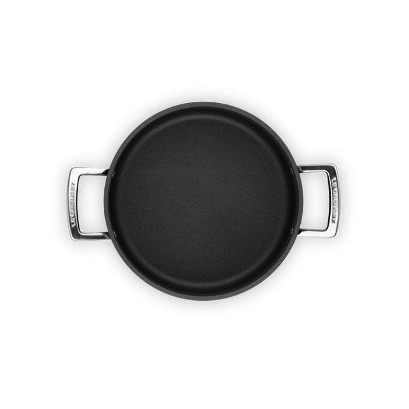 Toughened Non-Stick Deep Casserole with Lid 24cm