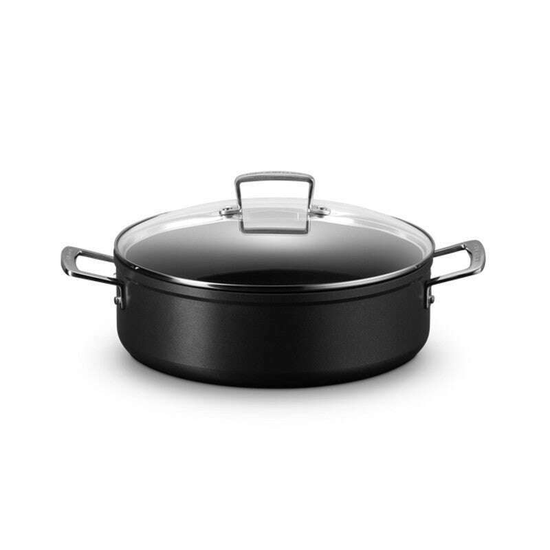 Toughened Non-Stick Sauteuse w Glass Lid