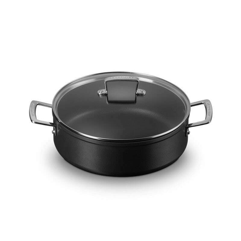 Toughened Non-Stick Sauteuse w Glass Lid