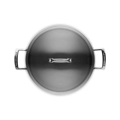 Toughened Non-Stick Sauteuse w Glass Lid