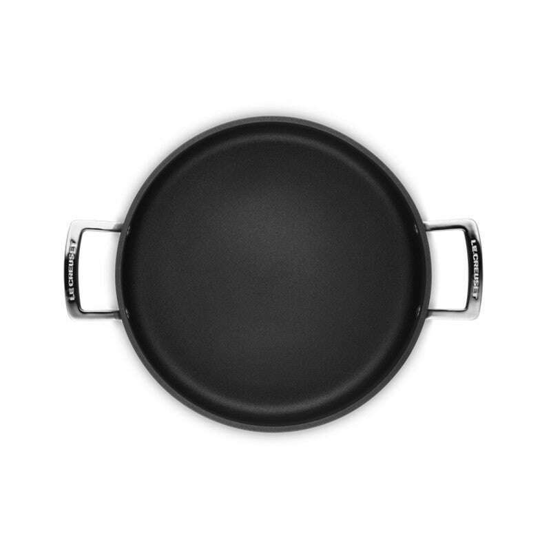 Toughened Non-Stick Sauteuse w Glass Lid