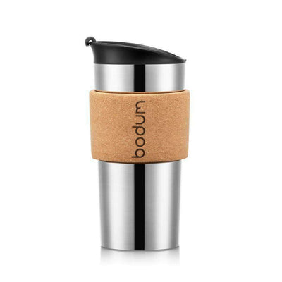 Travel Mug with Cork Sleeve 350ml
