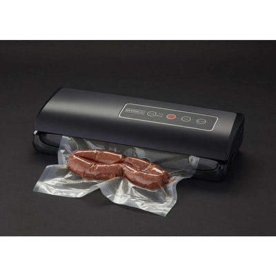 Vacuum Food Sealer with Bag Cutter Black