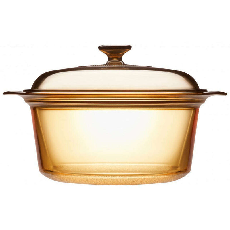 Visions Covered Stockpot 3.5L  Amber