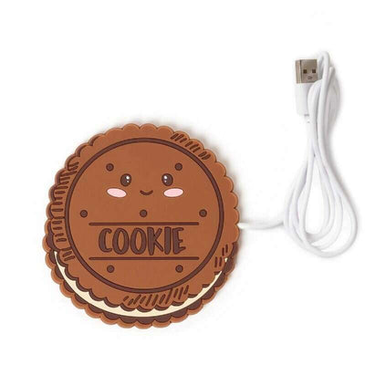 Warm It Up USB Mug Warmer Coaster Cookie