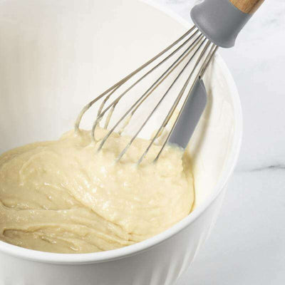 Whisk with Silicone Scraper