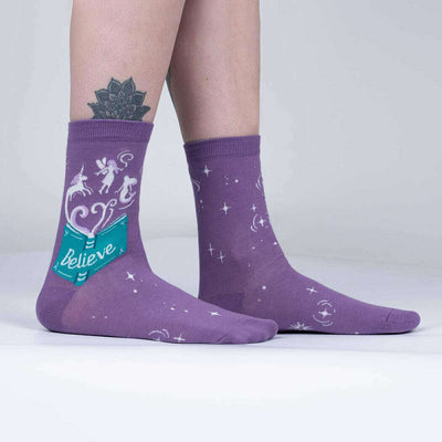 Women's Crew Socks Neverending Story