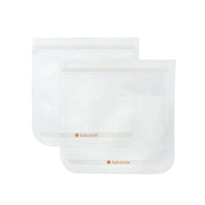 Ziptuck Reusable Sandwich Bags 2 Pack Clear