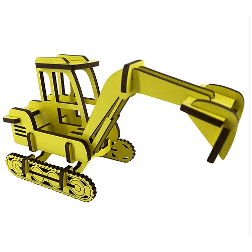 A5 Digger Flatpack Yellow