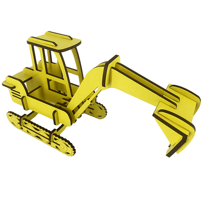 A5 Digger Flatpack Yellow