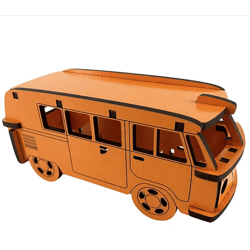 A5 Kombi Flatpack Orange